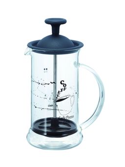 Hario - Cafe Press Slim Glass Black (240ml)