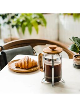 Hario - French Press Brown Wood 600ml