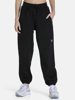 Puma - Downtown Womens Black Trackpants