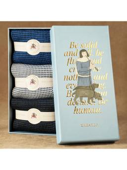 Theater - Men Multi-Color Houndstooth Socks (Pack of 3)