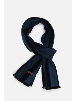 Van Heusen - Men Blue Stripe Casual Muffler