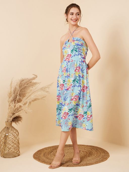 casual aqua dress Casual Sass Washed Aqua Dress