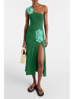 FancyPants - Women Green Emerald Isle Swimsuit with Skirt (Set of 2)