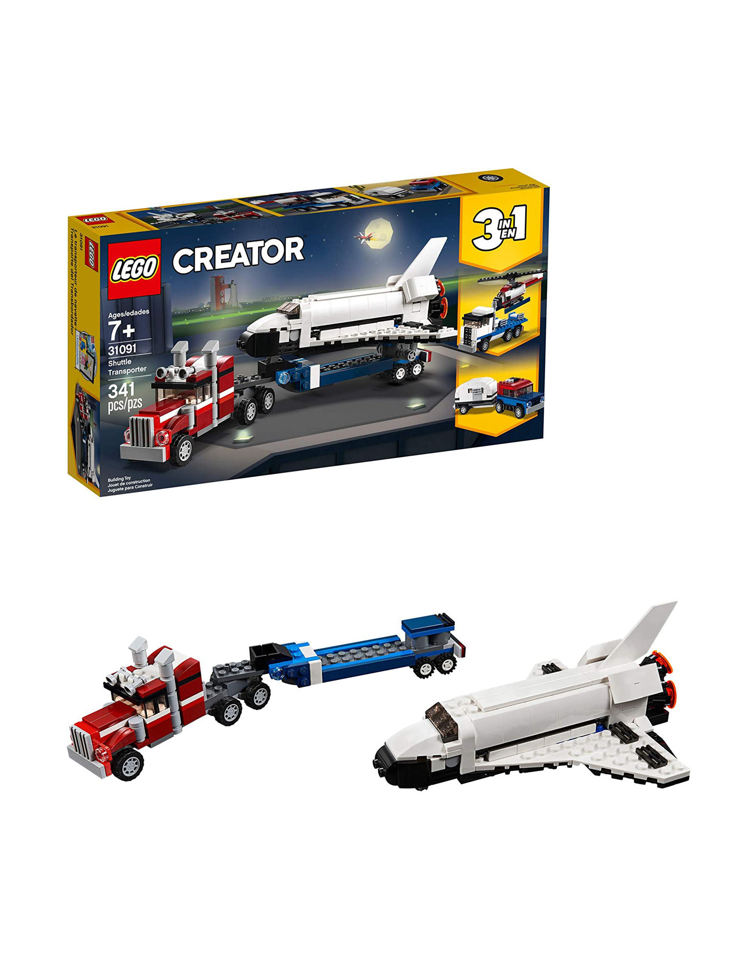 lego 31091 shuttle transporter
