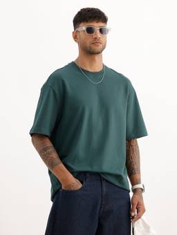 WROGN - Green Core Basics Oversized Fit T-Shirt