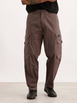 WROGN - Grey Solid Regular Fit Cargo