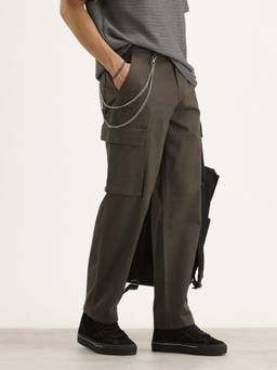 WROGN - Olive Loose Fit Cargo