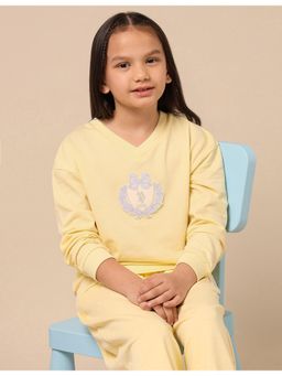 U.S. POLO ASSN. - Girls Self Design Comfort Fit Sweatshirt