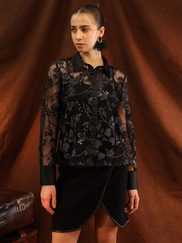 Kazo - Kayla Black Shirt