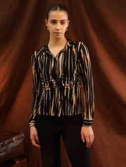 Kazo - Retro Black Shirt