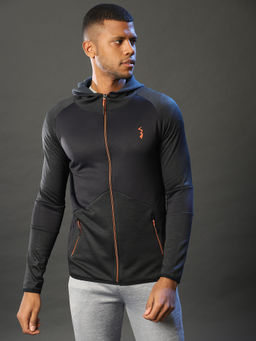 Campus Sutra - Men Solid Full Sleeve Stylish Sports Jacket