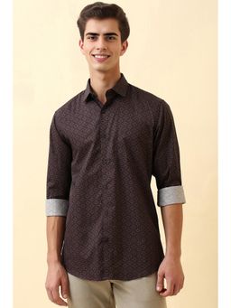 Allen Solly - Men Multi-Color Printed Full Sleeves Casual Shirt
