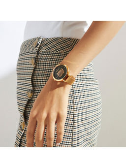 Teal by CHUMBAK - Carnival Elephant Watch with Stainless Steel Mesh Strap