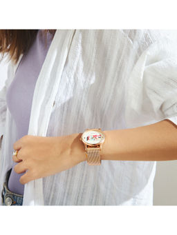 Teal by CHUMBAK - Yin Yang Ele Watch with Stainless Steel Mesh Strap