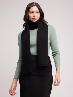 FABLE STREET - Black Textured Muffler
