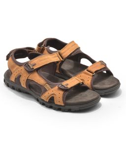 WOODLAND - Mens Tan Outdoor Comfortable Lightweight Everyday Casuals Sandals