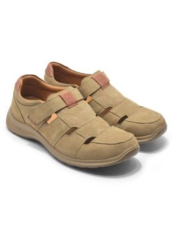 WOODLAND - Mens Khaki Outdoor Comfortable Lightweight Everyday Casuals Sandals