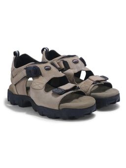 WOODLAND - Mens Khaki Outdoor Comfortable Lightweight Everyday Casual Sandals