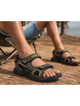 WOODLAND - Men Olive Outdoor Trekking Durable Comfortable High Grip Sandals