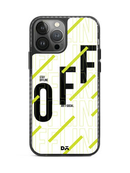 DailyObjects - Stay Offline Stride 2.0 Case Cover For iPhone 13 Pro-6.1-inch