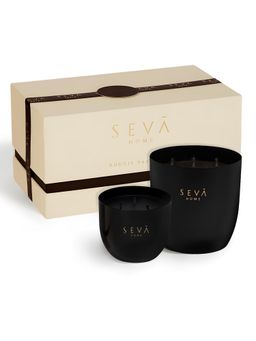 SEVA HOME - Heirloom Noir Candle Set Luxury Gifting 40-55 Hour Burn