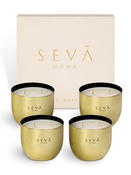 SEVA HOME - Heirloom Bloom Candle Set Luxury Gifting 40 Hour Burn Each