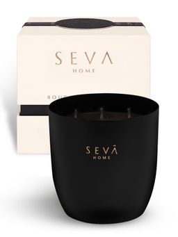 SEVA HOME - Heirloom Large Noir Candle Luxury Gifting 55 Hour Burn