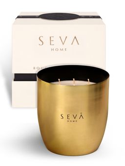 SEVA HOME - Heirloom Large Bloom Candle Luxury Gifting 55 Hour Burn