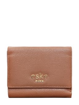 Eske - Tulip Small Flap Wallet, Cognac Cosmos
