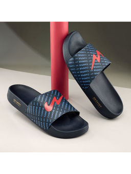 Campus - Sl-444 Navy Blue Men Sliders