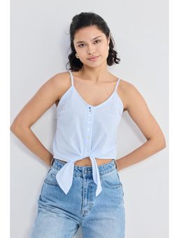 Reistor - Pool Day Lines In Classic Stripes Blue Top