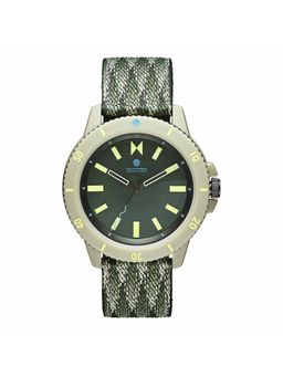 MVMT - Ocean Plastic Solar Quartz Green Round Dial Mens Watch 28000207