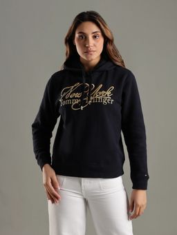 Tommy Hilfiger - Regular Fit Cotton Hooded Neck Sweatshirt