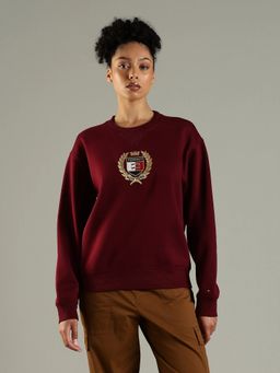 Tommy Hilfiger - Regular Fit Cotton Crew Neck Sweatshirt
