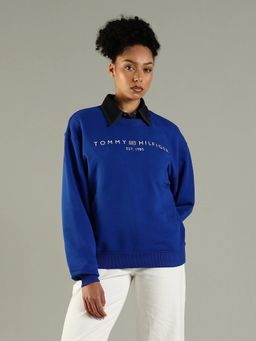 Tommy Hilfiger - Regular Fit Cotton Crew Neck Sweatshirt