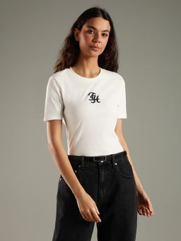 Tommy Hilfiger - Logo Slim Fit Cotton T-Shirt