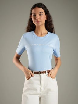 Tommy Hilfiger - Logo Regular Fit Cotton T-Shirt