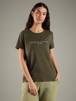 Tommy Hilfiger - Logo Regular Fit Cotton T-Shirt