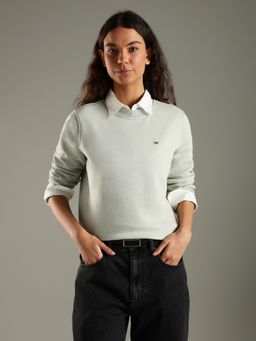 Tommy Hilfiger - Regular Fit Cotton Round Neck Sweater
