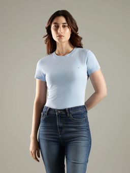 Tommy Hilfiger - Solid Slim Fit Cotton T-Shirt