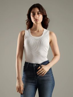 Tommy Hilfiger - Solid Slim Fit Cotton Tank Top