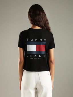 Tommy Hilfiger - Logo Regular Fit Cotton T-Shirt