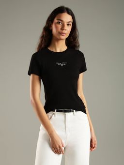 Tommy Hilfiger - Solid Slim Fit Cotton T-Shirt