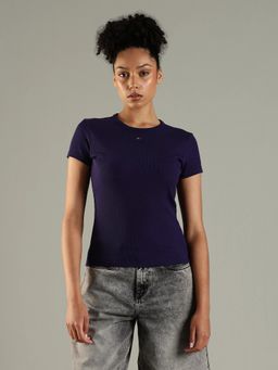 Tommy Hilfiger - Solid Slim Fit Cotton T-Shirt