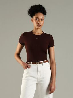 Tommy Hilfiger - Solid Slim Fit Cotton T-Shirt