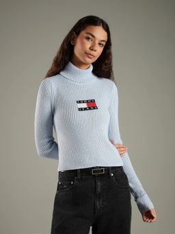 Tommy Hilfiger - Slim Fit Polyester Turtle Neck Sweater