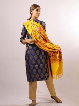 SWI STYLISH - Kashmiri Aari Shawl For Women