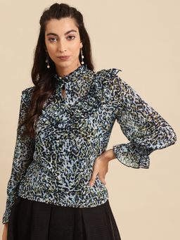 Dodo & Moa - Women's Animal Print Top