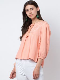 Dodo & Moa - Women's Embroidered Top