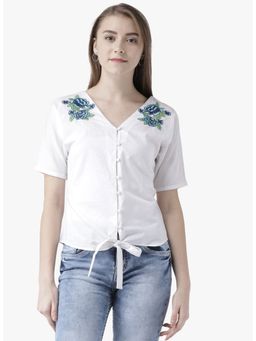 Dodo & Moa - Women's Embroidered Top